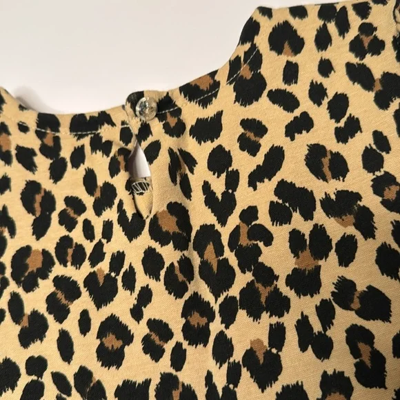 Old Navy Leopard Print Kids Dress - Picture 4 of 7